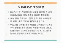 [국제경영] 미탈 스틸과 아르 셀로의 M&A-7