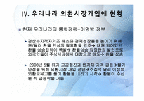 [국제금융론] 중앙은행의 외환시장개입-9