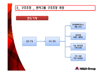 [조직구조] 한라그룹 구조조정-19