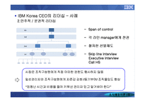 [조직행동] IBM KOREA를 통해 알아본 CEO의 리더십-16