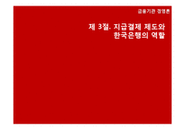[금융기관경영론] 지급결제 제도-14