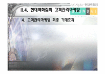 [고객만족경영] 현대백화점의 CRM-16