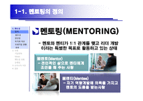 [HRM, 인적자원관리] 인적자원 육성을 위한 Mentoring System 멘토링 시스템-4