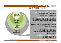[해외 시장 진출 전략 분석] 농심의 중국 시장 진출-19