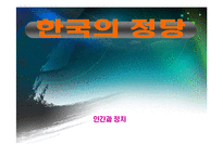한국정치의 정당-1
