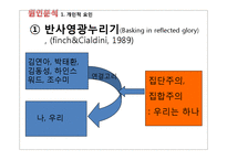[사회심리학] 한국 사회의 특징적인 현상 -집단주의-12
