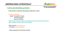 [MIS] FreshDirect 분석(영문)-20