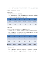 [광고와 매체] A 의류회사 매체전략안을 통한 매체기획 활용 조사자료의 실례-3