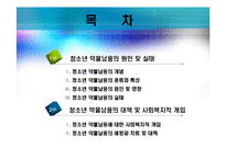 [청소년복지론] 청소년 약물남용 원인실태와 사회복지적 개입 방안-2