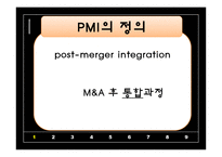 PMI(통합 후 관리)-3