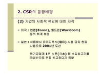 [CSR] 기업의 사회적 책임의 의의 및 현황-4