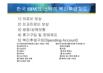 한국 IBM의 복리 후생 제도-10