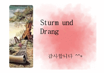 감성주의 문학 -Sturm und Drang을 중심으로-19