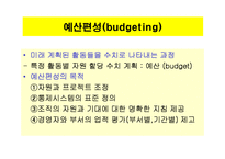 [경영] [경영학원론]계획수립의 수단과 기법-10