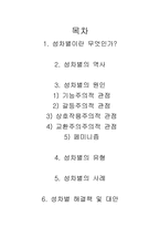 [인권] 남녀성차별 해결책 및 대안-2