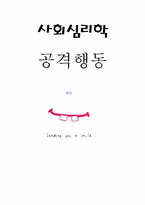 [사회심리학] 사이버상의 공격행동-1