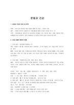 [운동과 건강] 운동과 건강-1