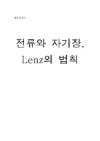 [실험] 전류와 자기장, Lenz의 법칙-1