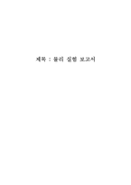 [실험] 공명 레포트(결과)-1