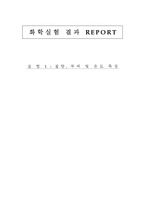 [실험] 질량, 부피 및 온도 측정-1