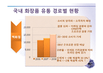 [유통관리] 화장품 유통에관한 연구-9