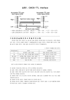 [실험] RLC 소자의 이해, CMOS-TTL interface-4
