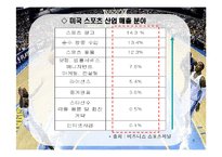 미국 스포츠 산업의 현황 및 성공요인-9