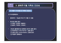 생애주기별 가족의 건강성-8