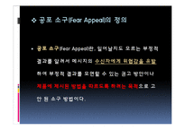 [커뮤니케이션] 공포 소구 및 광고-3