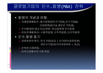 [국제경영] 조인트 벤처의 인수및 합병의 전략적 제휴-8