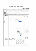 [체육학습지도안] 농구 학습지도안-13