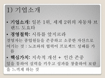 [국제경영론] 토요타 경영전략 해부-4