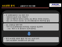 [금융기관경영론] AIG생명 기업분석-18