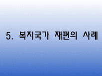 [현대사회복지] 축소와 재편의 복지국가-20