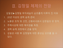 [북한사회론] 김정일 체제전망(후계구도를 중심으로)-5