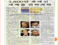 미국 내 유대인의 영향력과 재미한인 단체에주는 시사점-3