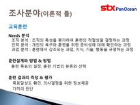 [인적자원관리] STX팬오션 HRM-11