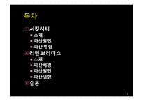 [재무관리] 서킷시티, 리먼 브라더스 파산영향-2