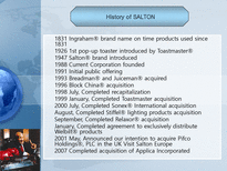 [비즈니스모델] Salton, Inc. and the George Foreman Grill-5