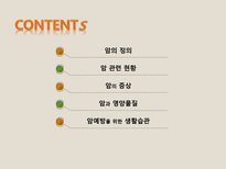 [영양관리] 암예방을 위한 생활습관-2