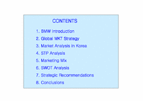 [국제경영]BMW 한국 마케팅전략-1