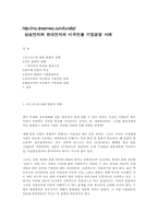 [국제경영] 삼성전자와 현대전자의 미국진출 기업경영 사례-1