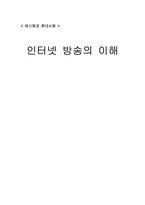 [매스컴] 인터넷 방송의 전망과 미래-5