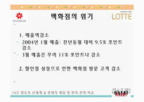 [마케팅관리] 영등포 신세계백화점과 롯데백화점의 세일 및 판촉 전략 비교-11