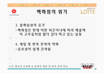 [마케팅관리] 영등포 신세계백화점과 롯데백화점의 세일 및 판촉 전략 비교-12