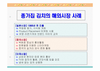 [마케팅전략] 한국김치 마케팅전략-종가집김치-11