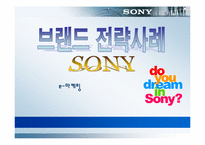 [브랜드전략사례] 소니 sony브랜드사례-1