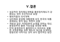 [인간과정치] 한국 대통령제의 문제점과 해결방안-10