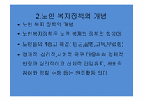 [사회복지] 노인복지정책-8