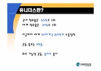 [마케팅전략] 유니더스의 마케팅 전략-8